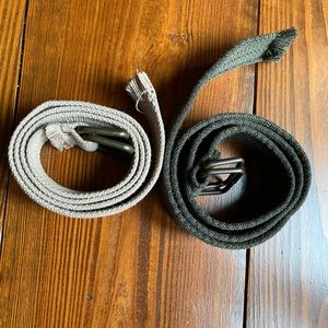 🪐Bundle🪐 2 Men’s Canvas Belts